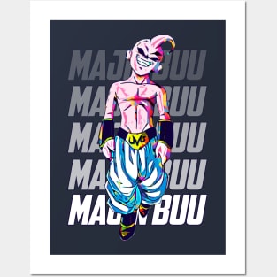 Majin Buu Posters and Art